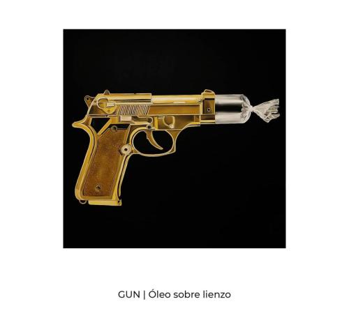 6 - GUN - Óleo sobre lienzo