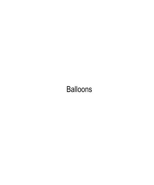 BALLOONS