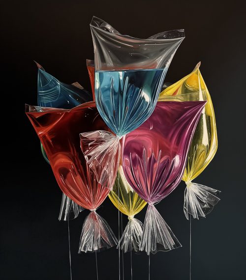 Balloons - 150 x 170cm - Oleo sobre lino - 2025
