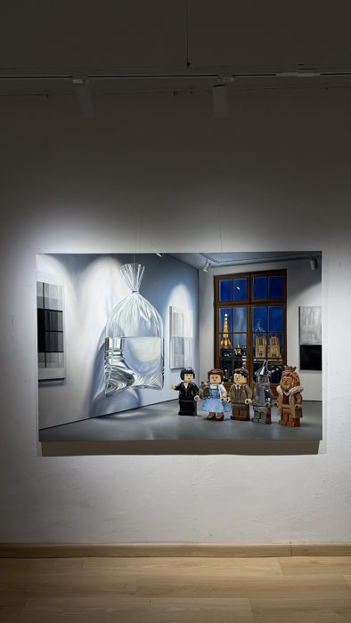 PARIS ART GALLERY - 180 x 120cm - Oleo sobre lino - 2026