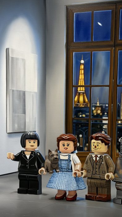 PARIS ART GALLERY - 180 x 120cm - Oleo sobre lino - 2026